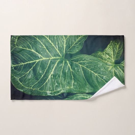 Leaf Print Handtuch (Handtuch)