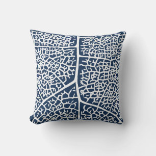 Leaf Print Kissen