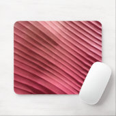 Leaf Red Diagonal Mousepad (Mit Mouse)