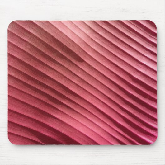 Leaf Red Diagonal Mousepad (Vorne)