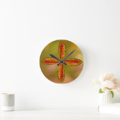 Leaf Runde Wanduhr (Zuhause)