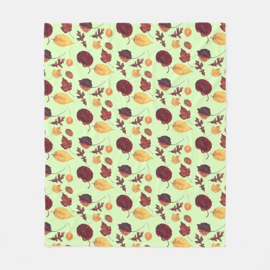 Leaf Scan auf Spring Green Decke (Vorderseite)