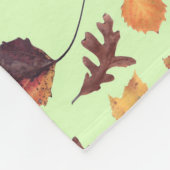 Leaf Scan auf Spring Green Decke (Ecke)