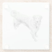 Leaf-Season Sentinel Glasuntersetzer (Rückseite)