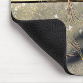 Leaf Shadows auf Holz Mousepad (Ecke)