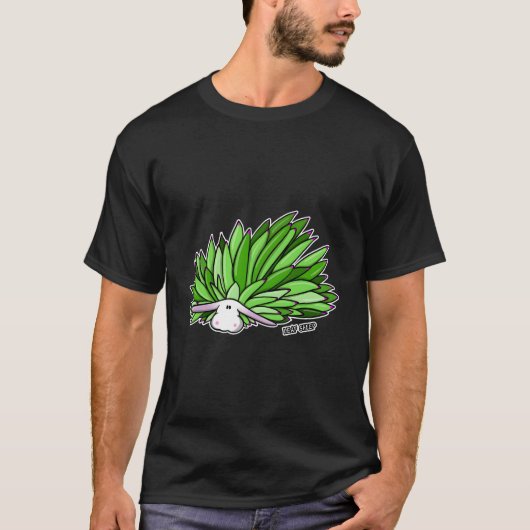 Leaf Sheep Niedlich Ocean Slug Costasiella Kuroshi T-Shirt (Vorderseite)