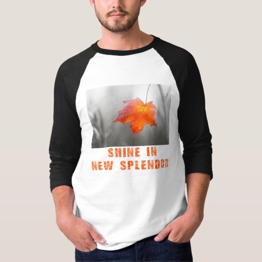 Leaf - Shine in New Splendor T-Shirt (Vorderseite)