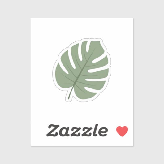 leaf sticker (Blatt)
