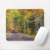 Leaf-Straße mit Herbstfarbe Mousepad (Mit Mouse)