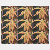 Leaf-Studie 2 Fleecedecke (Vorderseite (Horizontal))