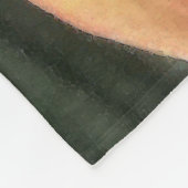 Leaf-Studie 2 Fleecedecke (Ecke)