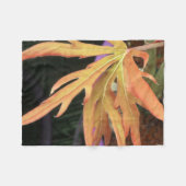 Leaf-Studie 2 Fleecedecke (Vorderseite (Horizontal))