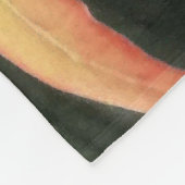 Leaf-Studie 2 Fleecedecke (Ecke)