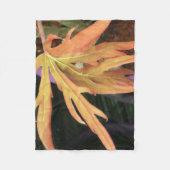 Leaf-Studie 2 Fleecedecke (Vorderseite)