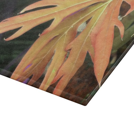 Leaf-Studie 2 Schneidebrett (Ecke)