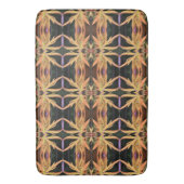 Leaf Study Pattern Badematte (Vorderseite Vertikal)