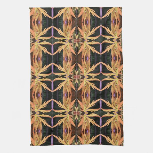 Leaf Study Pattern Geschirrtuch (Vertikal)