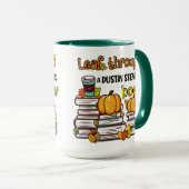 Leaf Through a Dustin Stevens Book Tasse (VorderseiteRechts)