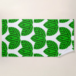 Leaf Trios Strandtuch