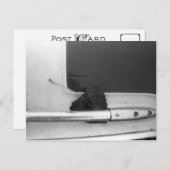 Leaf und Grab Rail Postkarte (Vorne/Hinten)