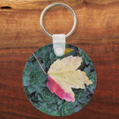 Leaf und Sukkuline Schlüsselanhänger mit Weave Gem (Vorderseite)