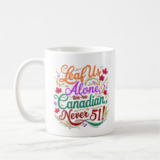 Leaf uns allein, Kanadier, Nie 51, Kaffeetasse