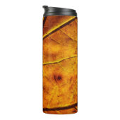 Leaf-Venen fallen Textur Thermosbecher (Nach rechts gedreht)