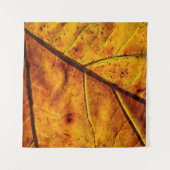 Leaf-Venen fallen Textur Wandteppich (Vorderseite (Horizontal))