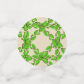 Leaf Vine Border von Kenneth Yoncich Konfetti (Klein Vorderseite)