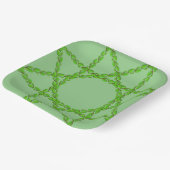 Leaf Vine Border von Kenneth Yoncich Pappteller (Gewinkelt)