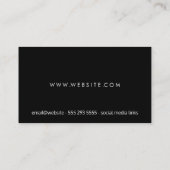 Leaf Visitenkarte (Rückseite)