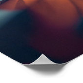 Leaf Wasserruhe Ruhige Natur Friedliche Jahreszeit Poster (Ecke)