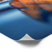 Leaf Wasserruhe Ruhige Natur Friedliche Jahreszeit Poster (Ecke)