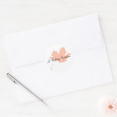 Leaf Wedding Stickers (Umschlag)