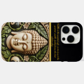 Leaf & Yin Yang Carving | AI Art Case-Mate iPhone Hülle (Rückseite (Horizontal))