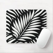 Leaf Zebra Stripes Stil Mousepad (Mit Mouse)
