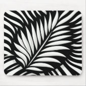 Leaf Zebra Stripes Stil Mousepad (Vorne)