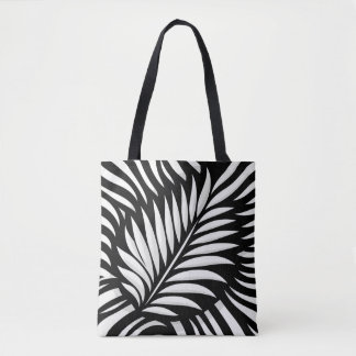 Leaf Zebra Stripes Stil Tasche
