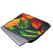 LEAFENBLÄTTER NATURE GARDEN LAPTOPSCHUTZHÜLLE (Vorne Knopf)