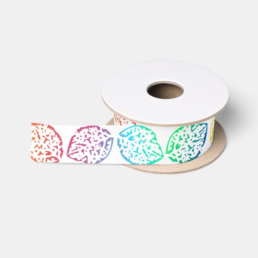 Leafes Rainbow Satinband (Spule)