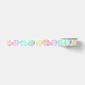 Leafes Rainbow Satinband (Vorderseite)