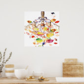 LEAFFISCH POSTER (Küche)