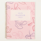 "Leafie Dreams" Planer - Vibrant & Motivation (Vorderseite)