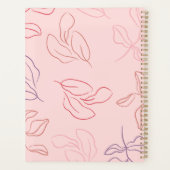 "Leafie Dreams" Planer - Vibrant & Motivation (Rückseite)