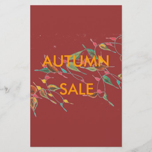 Leafine Vine Autumn Sale Flyer (Vorne)
