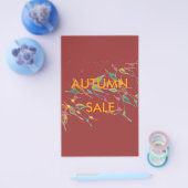 Leafine Vine Autumn Sale Flyer (Einzeln)