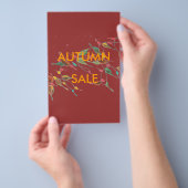 Leafine Vine Autumn Sale Flyer (Handgriff)