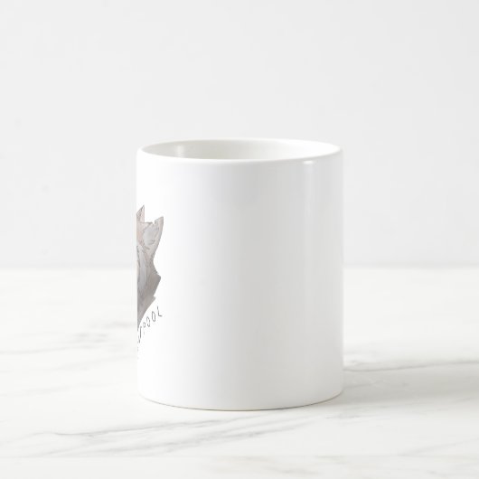 Leafpool Krieger-Katzen-Tasse Kaffeetasse (Mittel)