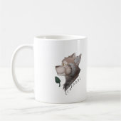 Leafpool Krieger-Katzen-Tasse Kaffeetasse (Links)