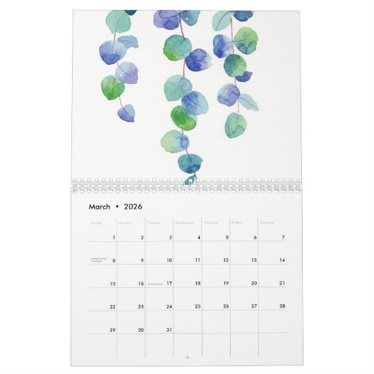 Leafs Calendar Kalender (Mär 2026)